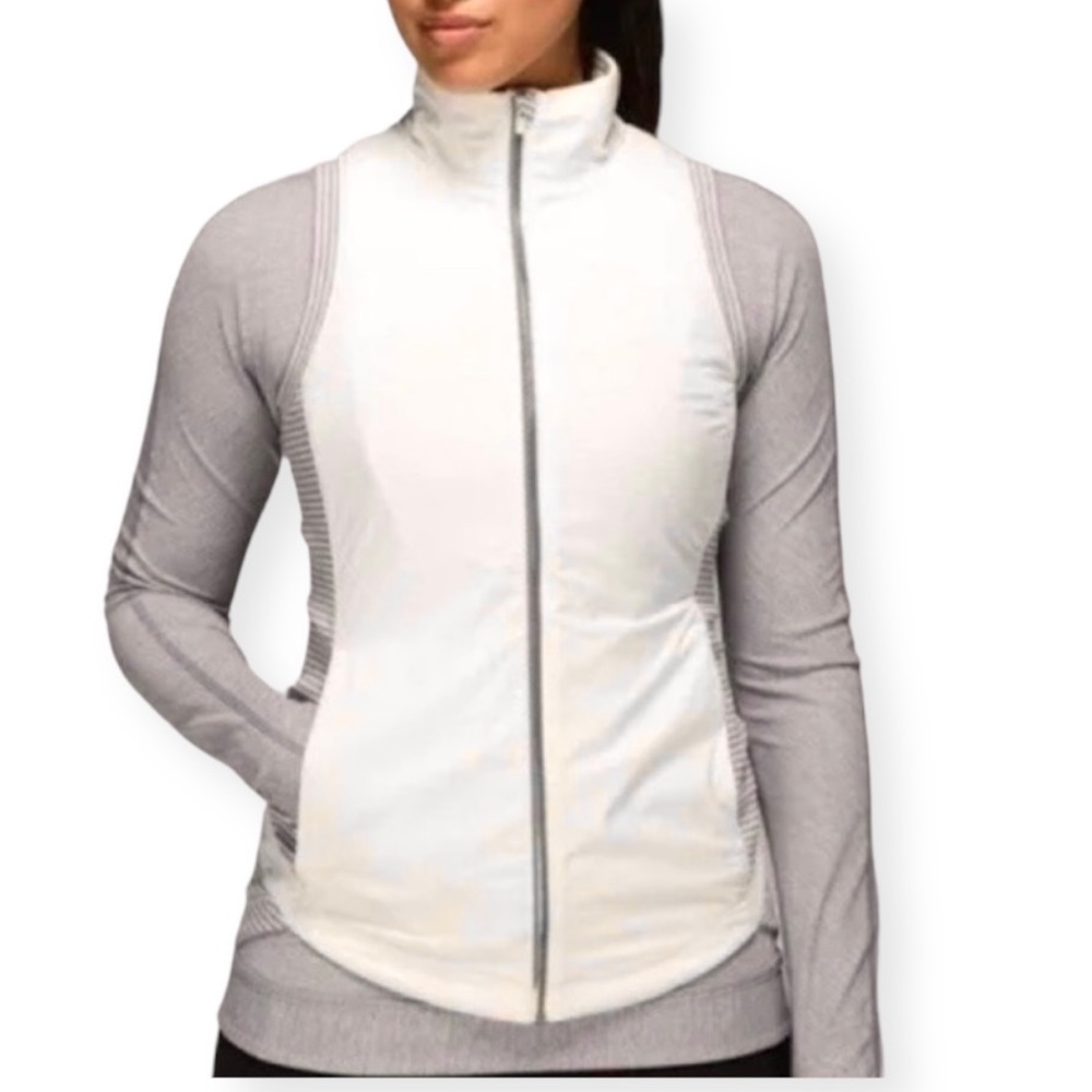 Lululemon Rebel Runner Vest Ghost Hyper Slate Heathered Slate Size 4